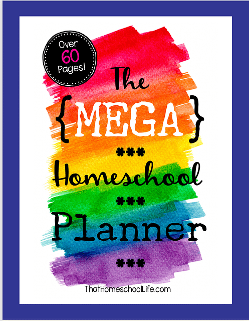 Homeschool planner set